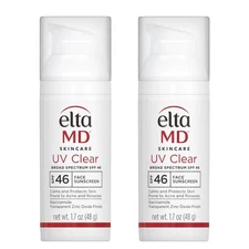 EltaMD Uv Clear Face Sunscreen Spf 46 Duo