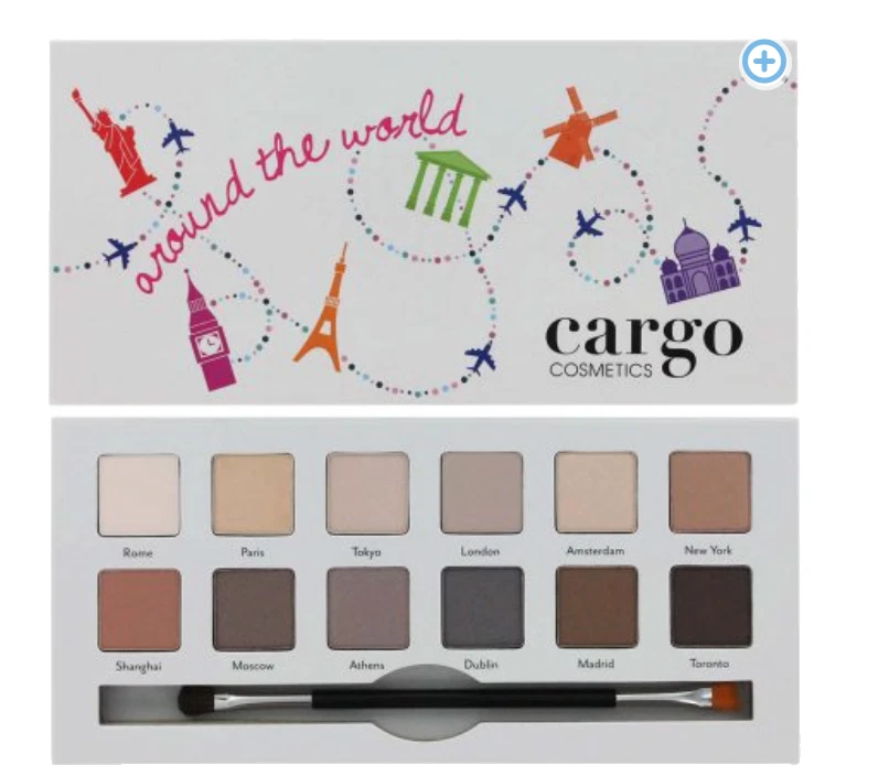 Cargo Around the World Eye Shadow Palette-NIB-Pristine Package-Discontinued - Image 3 of 4