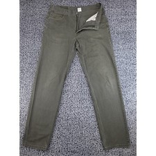 Levi's 550 Relaxed Fit Jeans Mens 36x36 Green Vintage Made in USA Olive