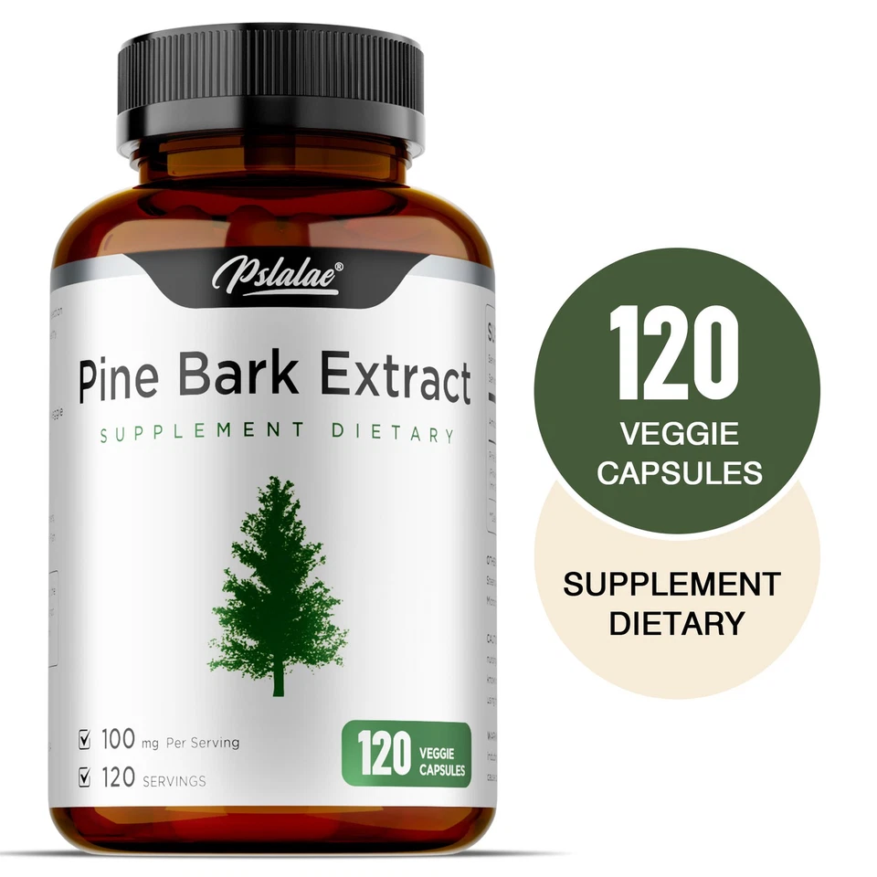 PSLALAE Kiefernrindenextrakt 100 Mg - Anti-Aging Und Erhaltung Der Gefäßgesundheit