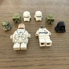 Lego Star Wars MiniFigure Lot Snow Trooper Storm Helmets Cloud Car Pilot Partial
