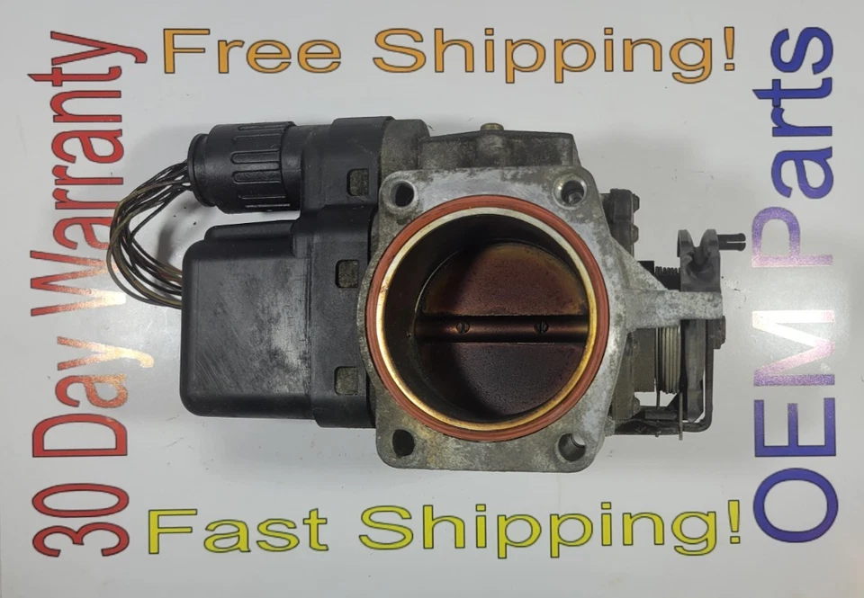 OEM 1998-2000 BMW 1439383 Z3 528I 328I 323I carrocería del acelerador amarillo Foto 2 de 3