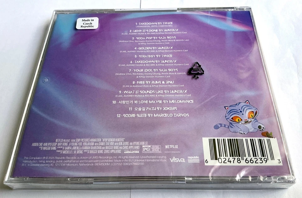 KPOP Demon Hunters - Soundtrack from Netflix Movie / Film - NEW CD (sealed) - Image 3 of 4