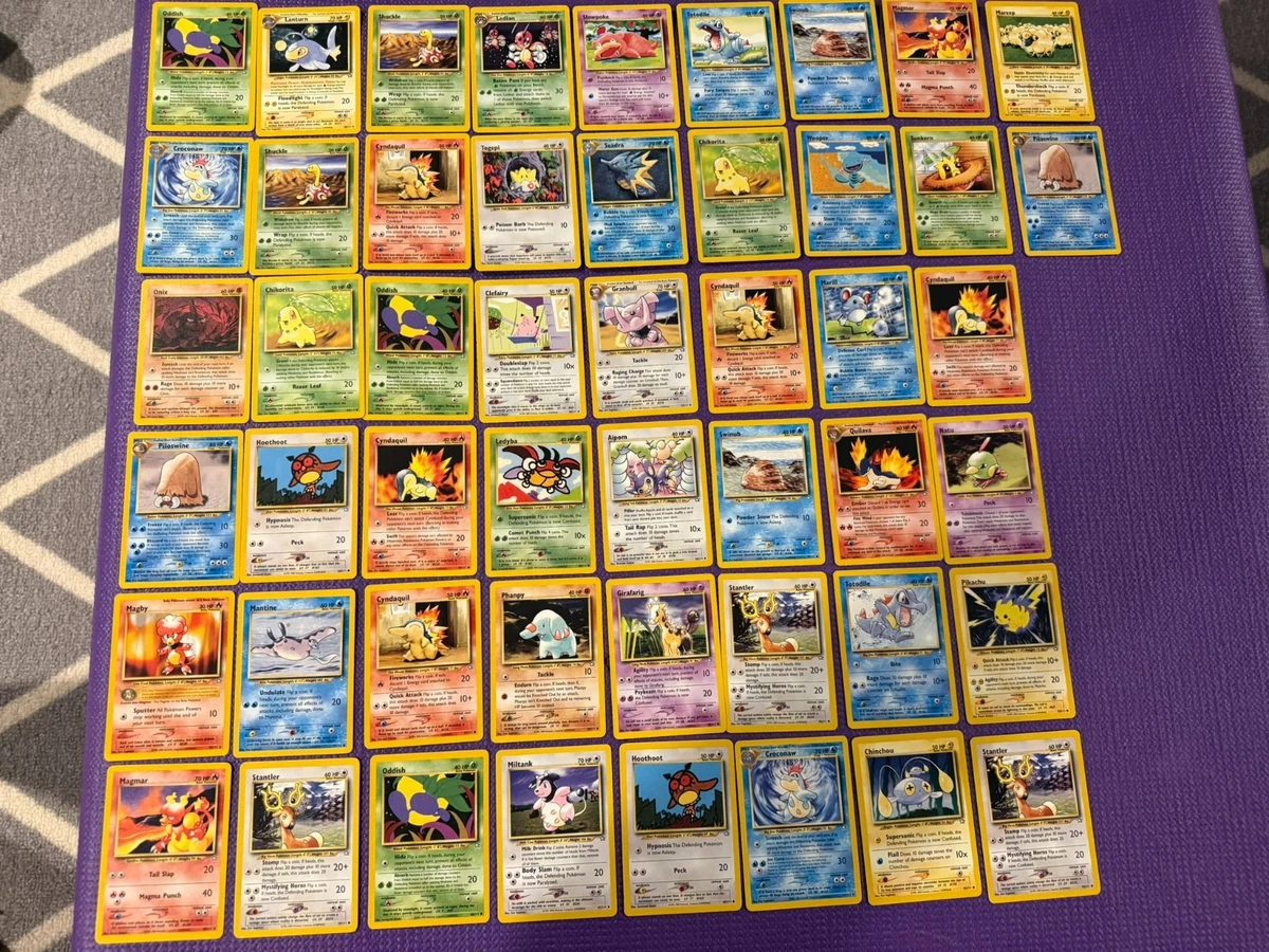 Pokémon TCG Trading Card Games in English Neo Genesis Sets for