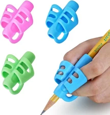 Junelsy Pencil Grips Pencil Grips for Kids Handwriting Posture Correction Traini