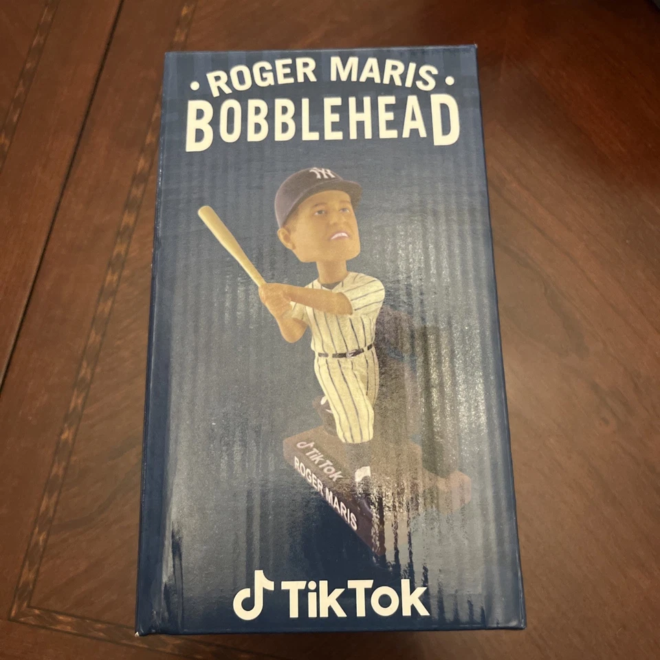 Bobblehead Roger Maris New York Yankees MLB 2023 SGA NUEVO EN CAJA 61 Foto 3 de 4