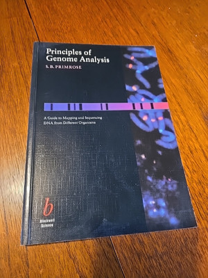 Principles of Genome Analysis by S.B. Primrose (Paperback, 1995)