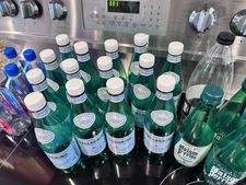 Lot Of 27 EMPTY S.Pellegrino Maison Fiji Plastic Bottles For Reuse Craft Chobani