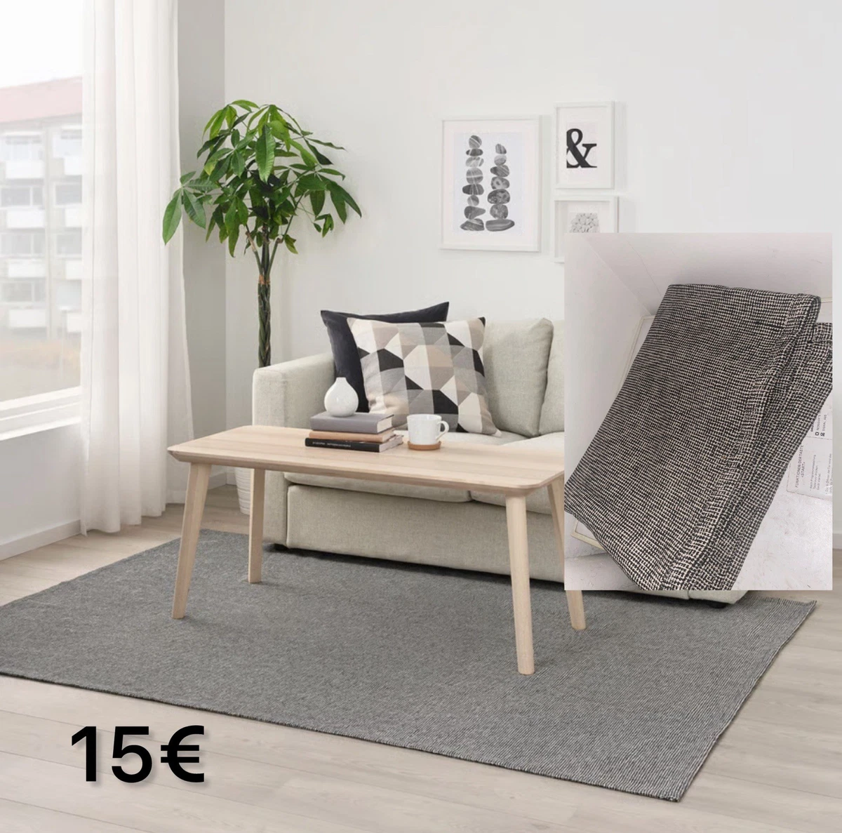 IKEA moderne Wohnraum-Teppiche & -Teppichböden online kaufen
