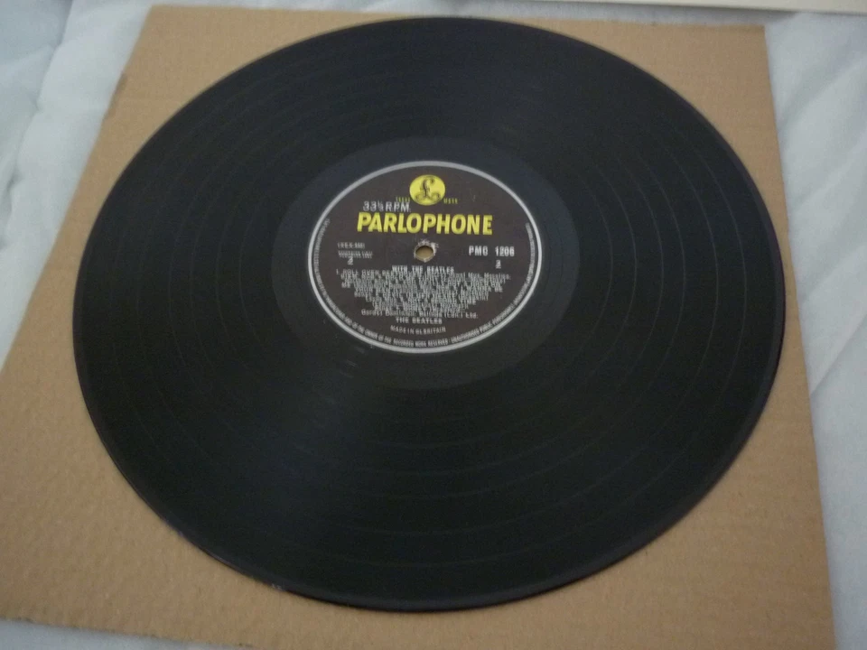 WITH THE BEATLES ORIGINAL EARLY UK MONO LP VG+, NOT POOR CONDITION PMC 1206 - Image 4 of 4