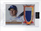 SHOHEI OHTANI 2024 TOPPS DYNASTY GAME USED PATCH AUTOGRAPH AUTO /10 Q3855