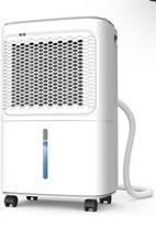 Dehumidifier for  Basement with Drain Hose Max 34 Pints, 2500 Sq.Ft, 24HR Timer