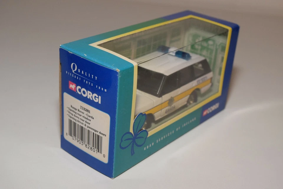 A18 1:36 CORGI TOYS TY82801 RANGE ROVER IRELAND POLICE GARDA MIB - Immagine 3 di 4