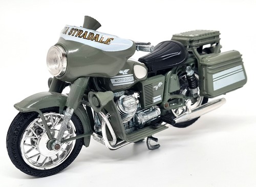 Polistil 1/15 Moto Guzzi V7 Polizia MS.108 Modellino Moto d'epoca pressofuso - Foto 7 di 12