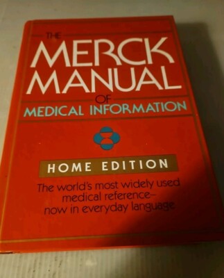 Vintage 1997, "The MERCK MANUAL of MEDICAL INFORMATION" Home Edition ...