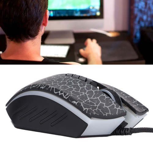 Gaming Wired Mouse High Accuracy Optical 4000Dpi Comfortable Grip Stylish Appear - Picture 4 of 22