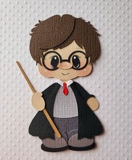 Harry Potter Inspired. Scrapbook, Card making Paper Piecing.