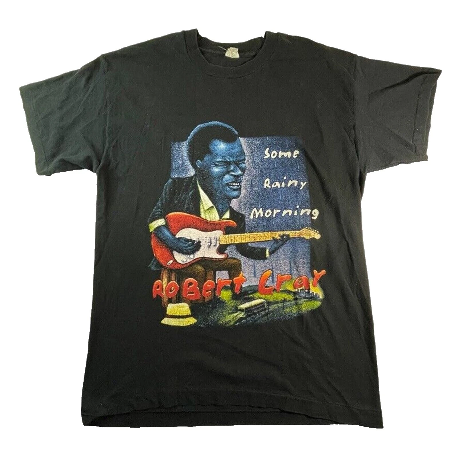 Black Punk 1980s Vintage T-Shirts for Men