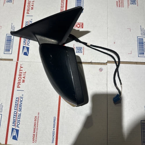 2004 2005 2006 VOLVO S40 Driver Left Black Power Rear View Mirror OEM