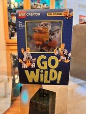 Hallmark Birthday Card  Lego Full Set 62pcs  Creator GO WILD NO ENVELOPE