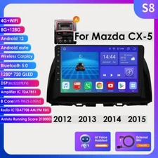 8+128GB For Mazda CX5 CX-5 2013-2015 Android 12 Car Stereo GPS Radio DSP CarPlay