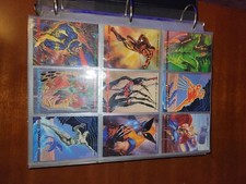 marvel x-men card collection marvel masterpiece fleer ultra  limited editions 