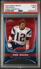 TOM BRADY 2008 TOPPS FINEST MOMENTS PATRIOTS TB10 RARE /629 PSA 9