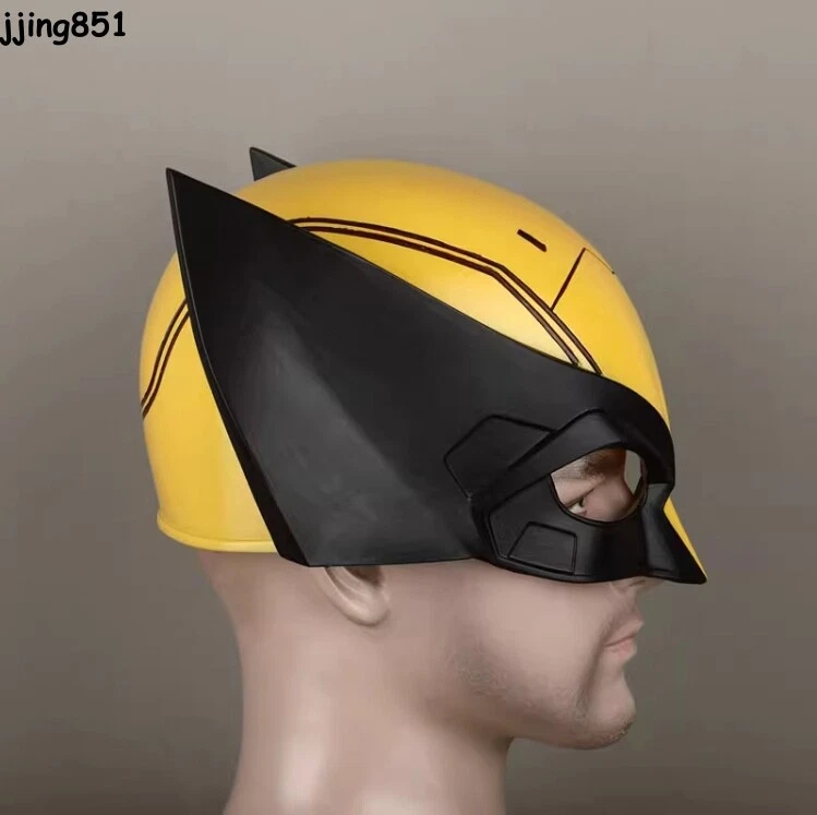 Deadpool 3 Wolverine PVC Half Face Mask Cospaly Helmet Halloween Props Xmas Gift - Image 4 of 4