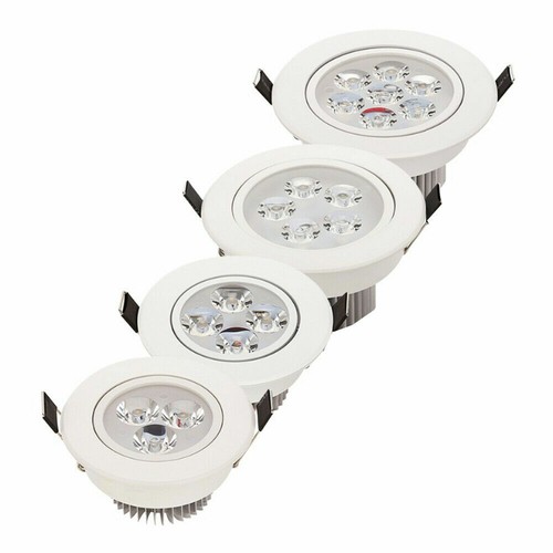 Dimmable LED Recessed Ceiling Downlight Spot Light Lamp Fixture Round 9W 12W 15W - Picture 3 of 11