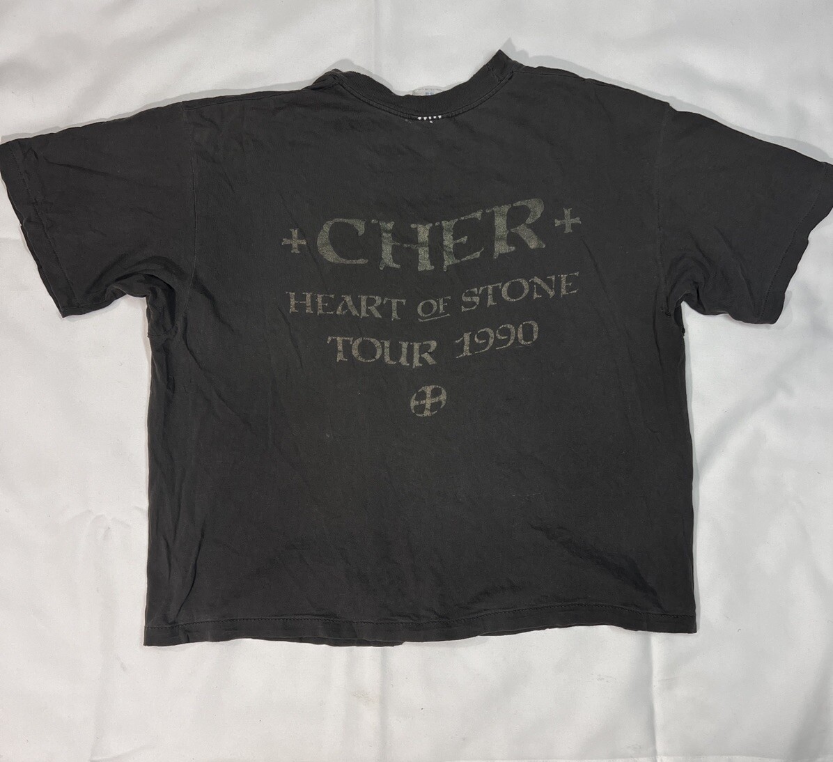 Vintage Cher Heart of Stone Tour 1989 Concert T Shirt Adult XL 42 