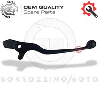 Rechte Schwarze Bremshebel Kawasaki KLR 600 (KL600B) 1985 1986 1987 1988