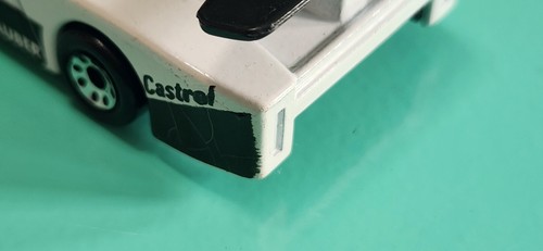 Matchbox Sauber Group C Racer White with Suspension 1984 1:55 Diecast Car - Picture 7 of 10
