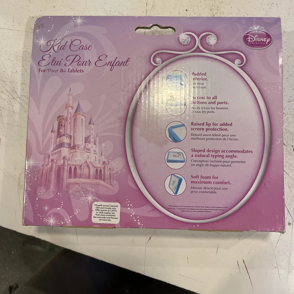 Ariel Disney Little Mermaid Case For Tabeo Android 8" tablet NIP - Image 2 of 3