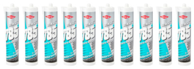 10x DOW CORNING 785+ bakterienresistentes Bad Sanitär Silikon Dichtmittel WEISS