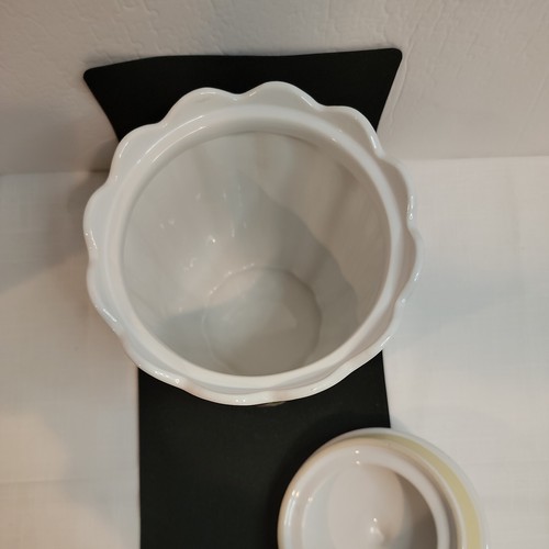 Corning Corelle Chutney Jay Import Accent Fruit Canister Small 7.5 Inch W/lid - Picture 7 of 9