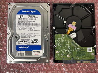 Western Digital WD10EZEX-08WN4A0, 1 TB/1000GB SATA 3.5
