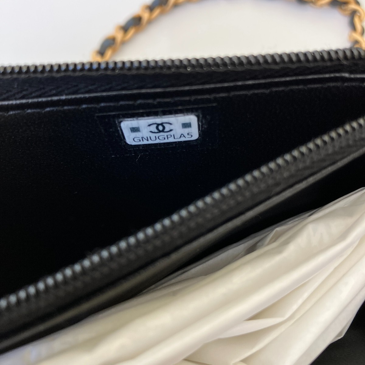 Paris Receipt Available- CHANEL Velvet Black Clutch on Chain Paris Receipt Available- CHANEL Velvet Black Clutch on Chain