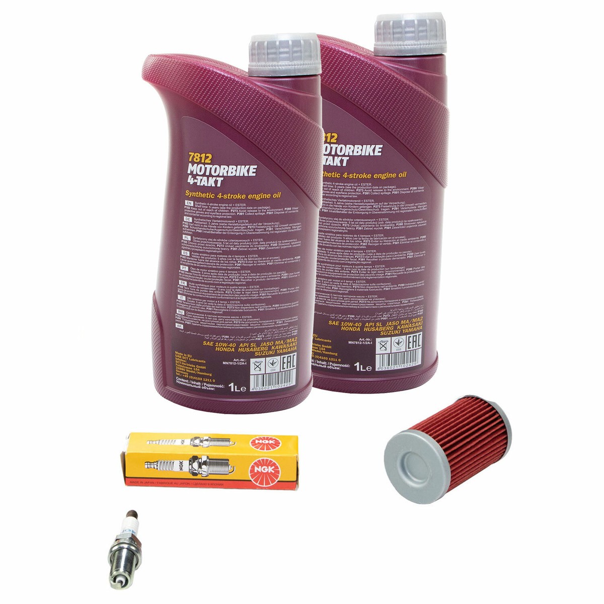 Motul 5100 15W50 Öl Ölfilter KTM Duke 125 Duke 200 Duke 390 - 125RC