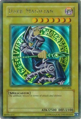 DARK MAGICIAN *** ORIGINAL ULTRA RARE SDY-006 (PLAYED DARK MAGICIAN *** ORIGINAL ULTRA RARE SDY-006 (PLAYED