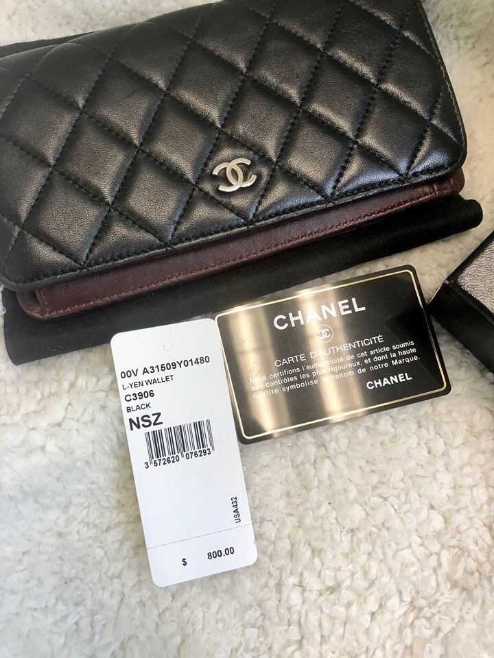 CHANEL, Bags, Chanel Cc Button Compact Bifold Wallet