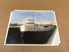 Vintage Arthur E. Newbold Ship Photograph - 7.75" x 10"