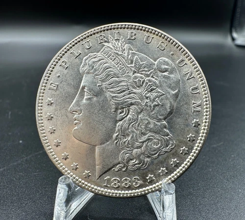 1883-P Morgan Silver Dollar - 90% SILVER Nice Luster MS Coin