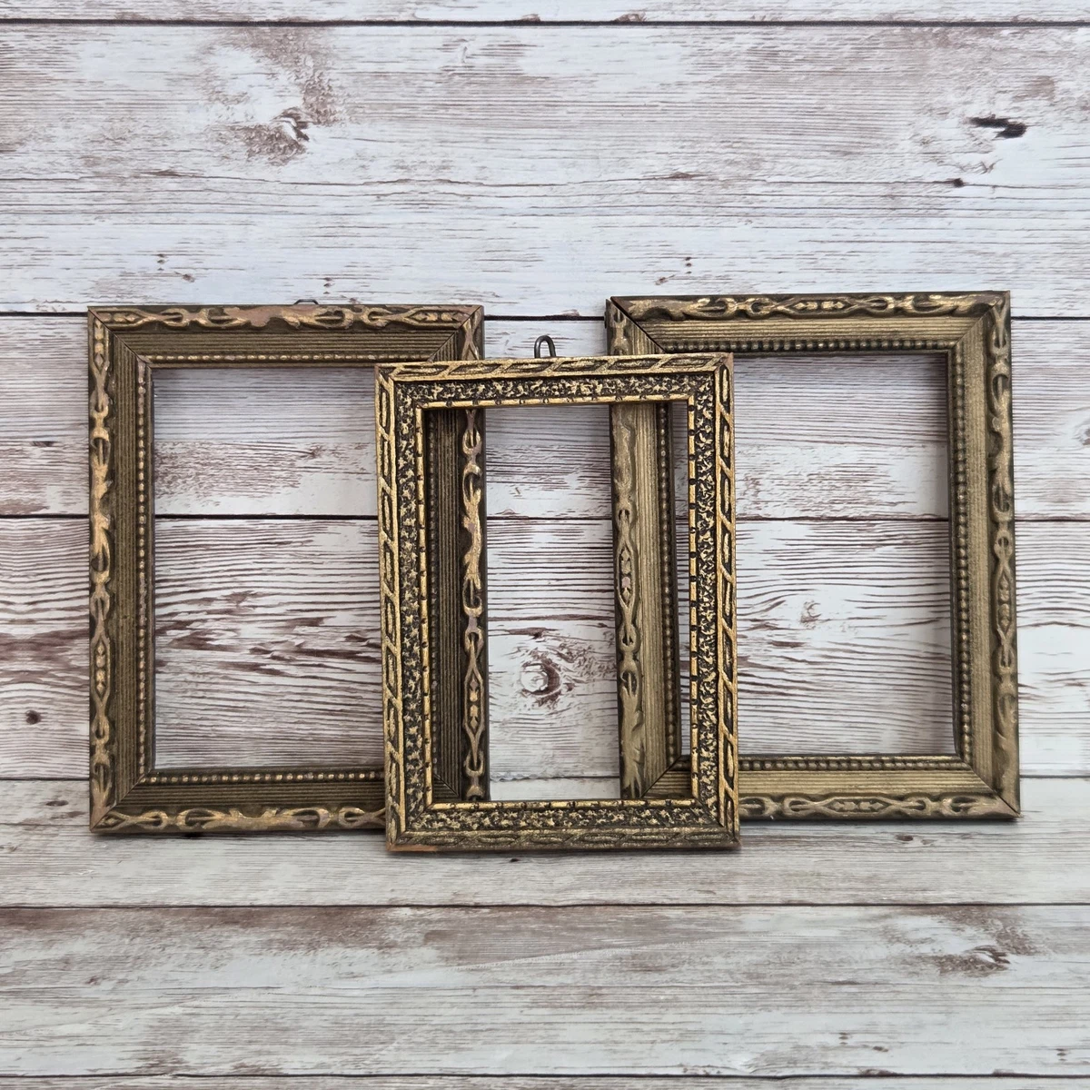 Gold Wooden Antique Picture Frames for sale | eBay
