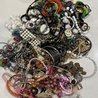 5 LB Mixed Costume Jewelry Lot Wearable & Repair Vintage Modern Treasure Hunt #2