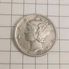 1943-P Mercury Dime - 90% Silver - WWII Era