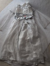 Princess Rosebud Play Dress White Size 8-10 Kids