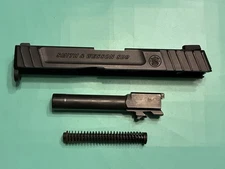 USED OEM SMITH & WESSON SD9 COMPLETE SLIDE BARREL GUIDE ROD SPRING BLACK 9MM