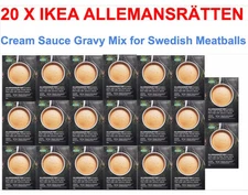 20 pack IKEA ALLEMANSRATTEN Cream Sauce Gravy Mix for Swedish Meatballs