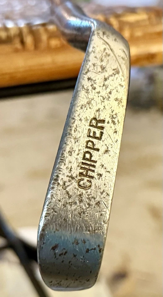 Wilson Staff Chipper Steel Shaft Original Leather Grip Vintage RH Golf Club ✅ - Image 3 of 4