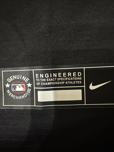 L.A. Dodgers Nike Black & Gold #34 Fernando Valenzuela Jersey NWT Men’s Sz Small - Picture 11 of 22